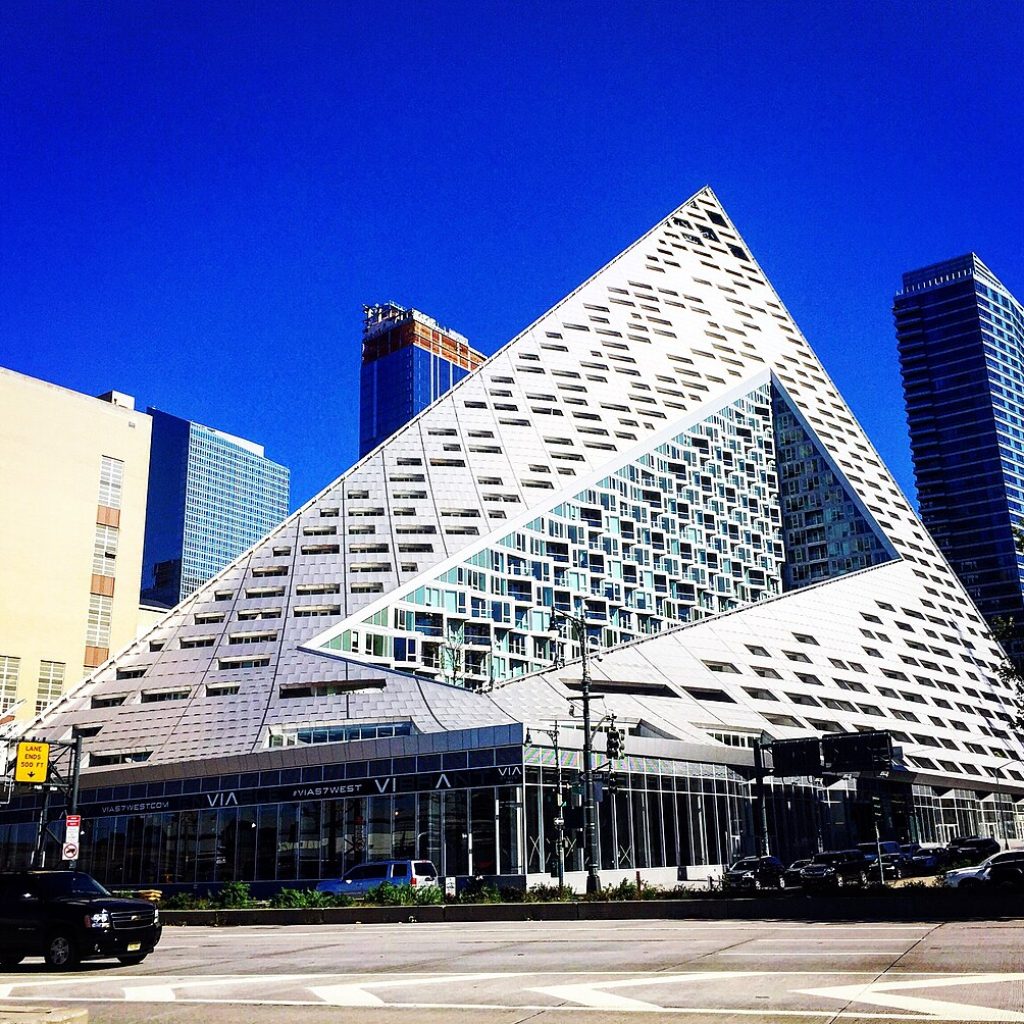 Via 57 West visto dalla West Side Highway
